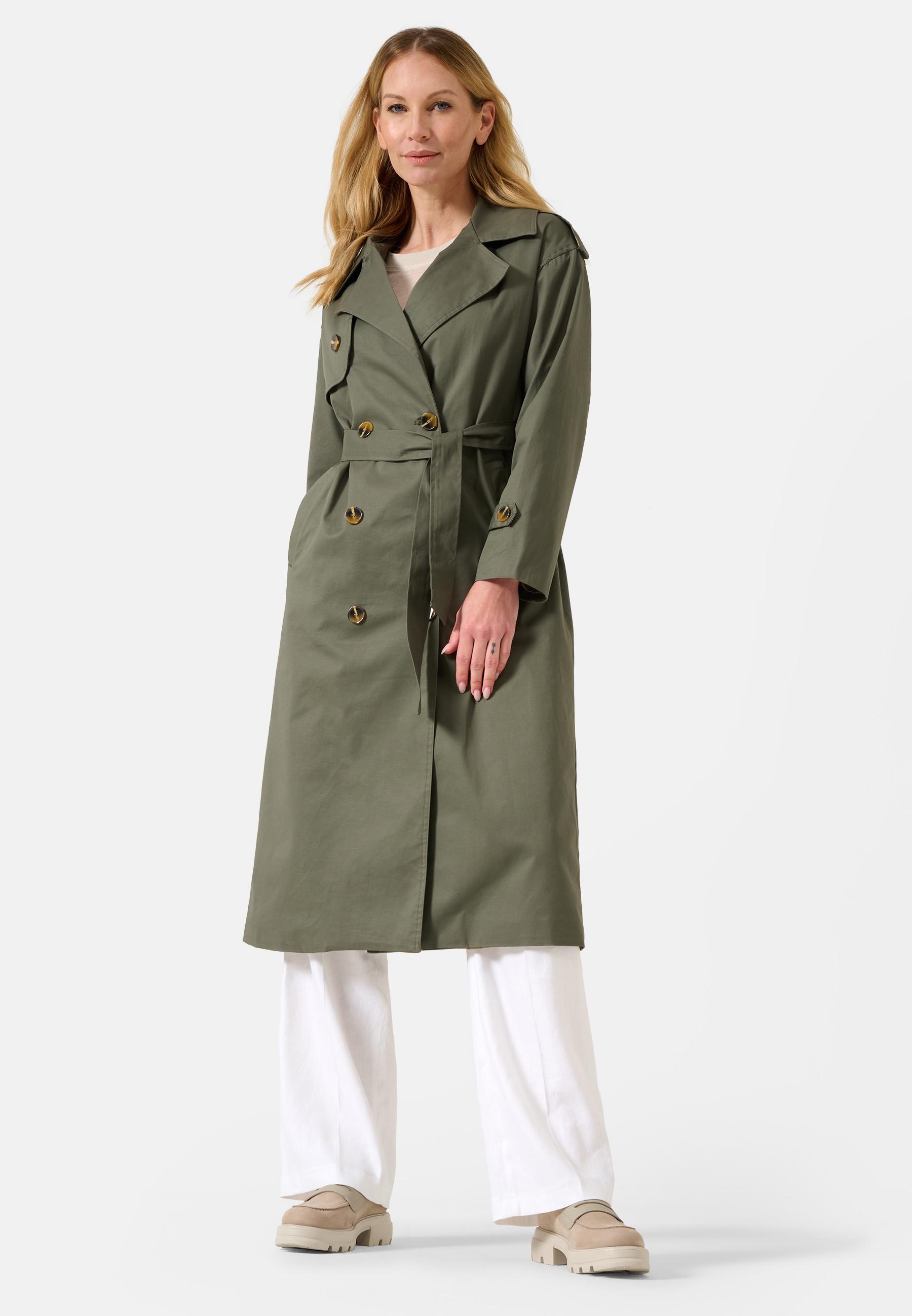 RICANO  Trench-coat s Greta, manteau à double boutonnage avec ceinture 