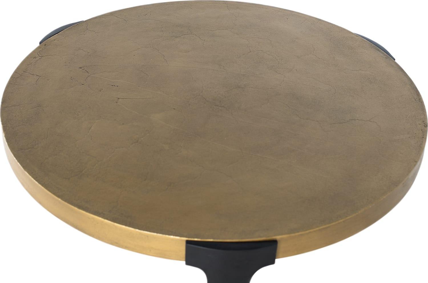 mutoni Table basse fer or 102  