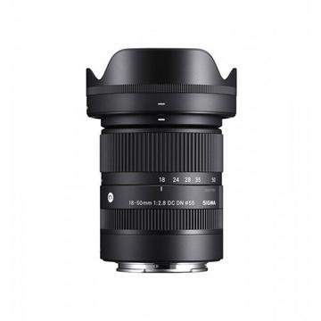 Sigma 18-50mm F2.8 DC DN | Contemporary, Sony E-Mount MILC Obiettivi con zoom standard Nero