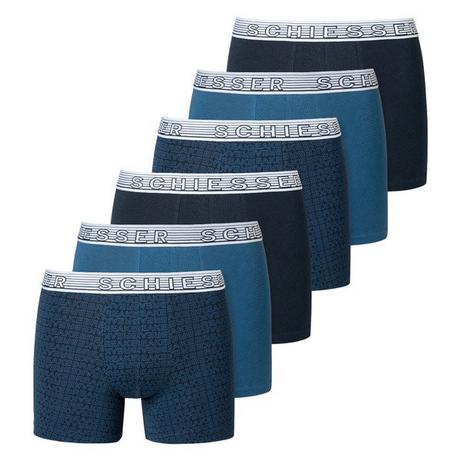 Schiesser  6er Pack Teens Boys 955 Organic Cotton - Shorts  Pants 