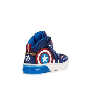 GEOX  scarpe da ginnastica alte da bambino grayjay 