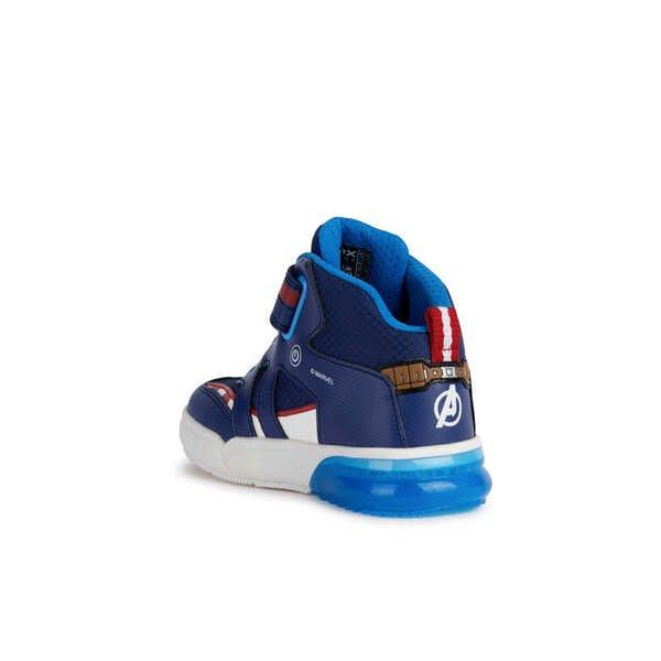 GEOX  scarpe da ginnastica alte da bambino grayjay 