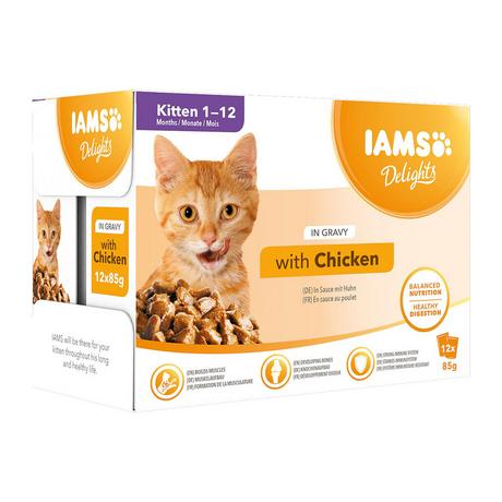 IAMS  Delights Kitten en Sauce 