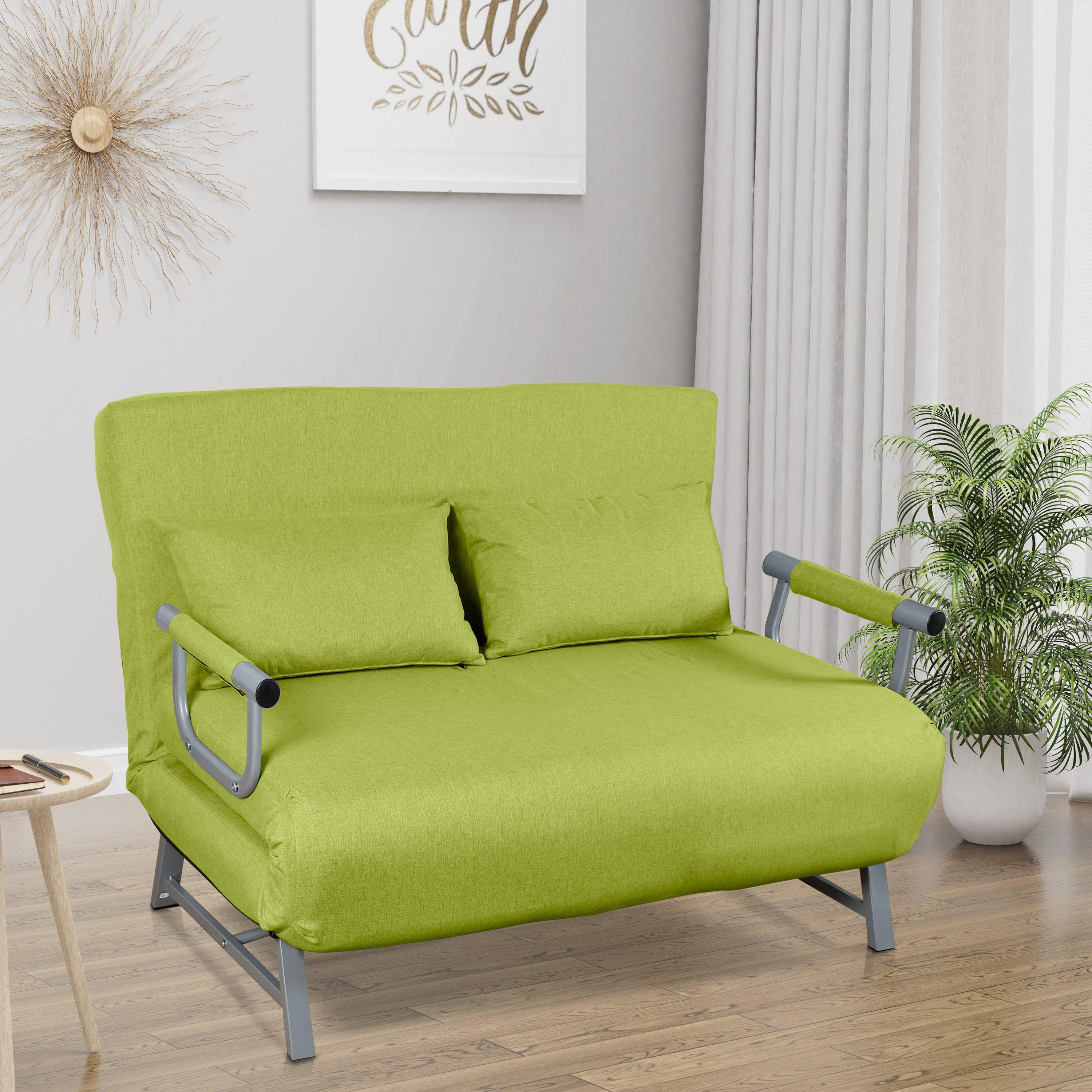 VCM Schlafsofa | Polyester-Stoff | Maße H. 95 x B. 127 x T. 78 cm | Sofa mit Schlaffunktion | Schlafsofa - Kolino  