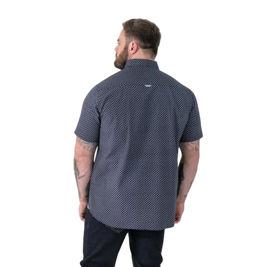 Duke  D555 Chemise Manches Courtes Motiftyle Icône Grande Taille Melrose 