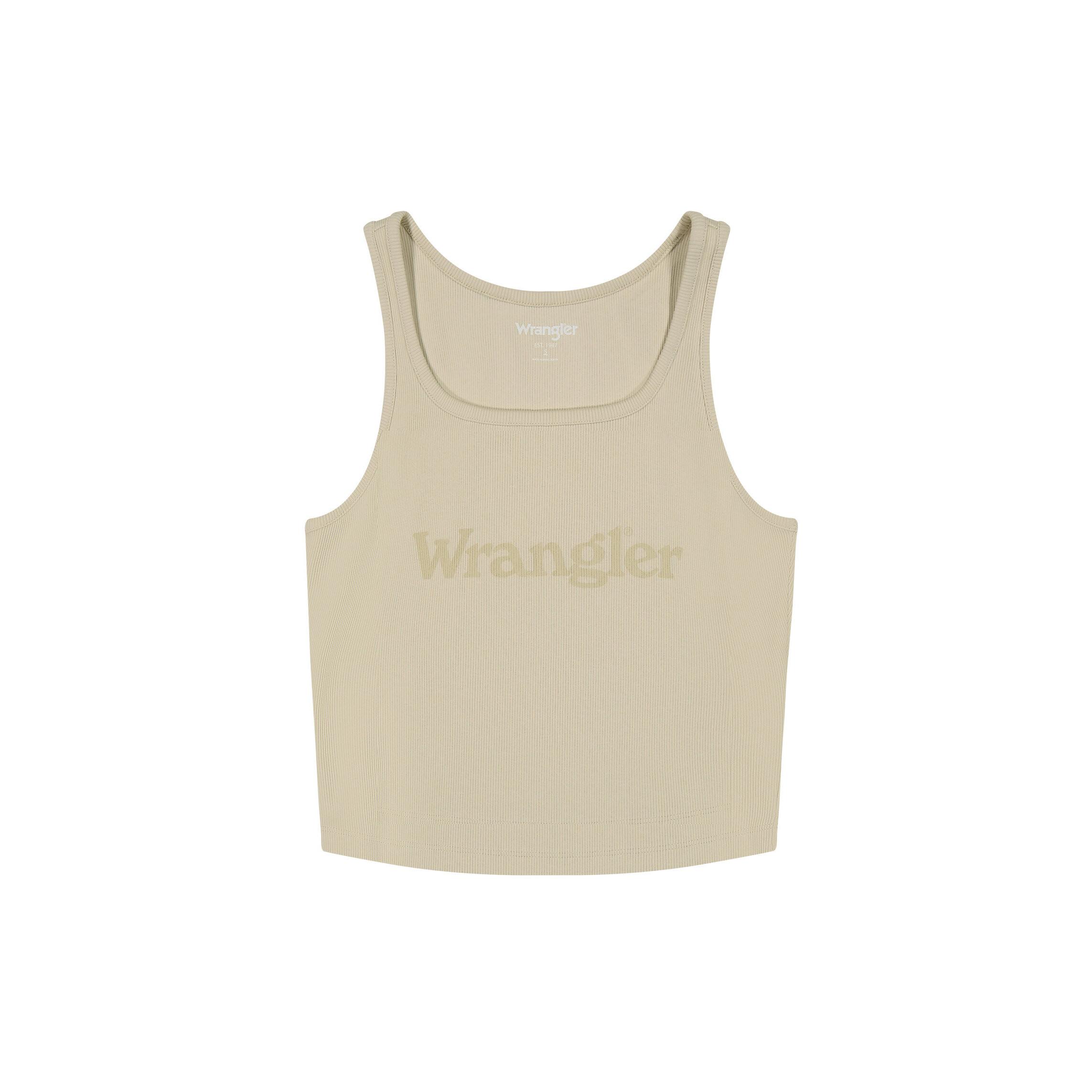 Wrangler  canotta da logo stone 