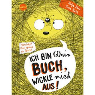 Ich bin (d)ein Buch, wickle mich aus! Vorsicht: Hier spinnt ein Buch (3) Frixe, Katja; Rath, Tessa (Illustrationen) Copertina rigida 