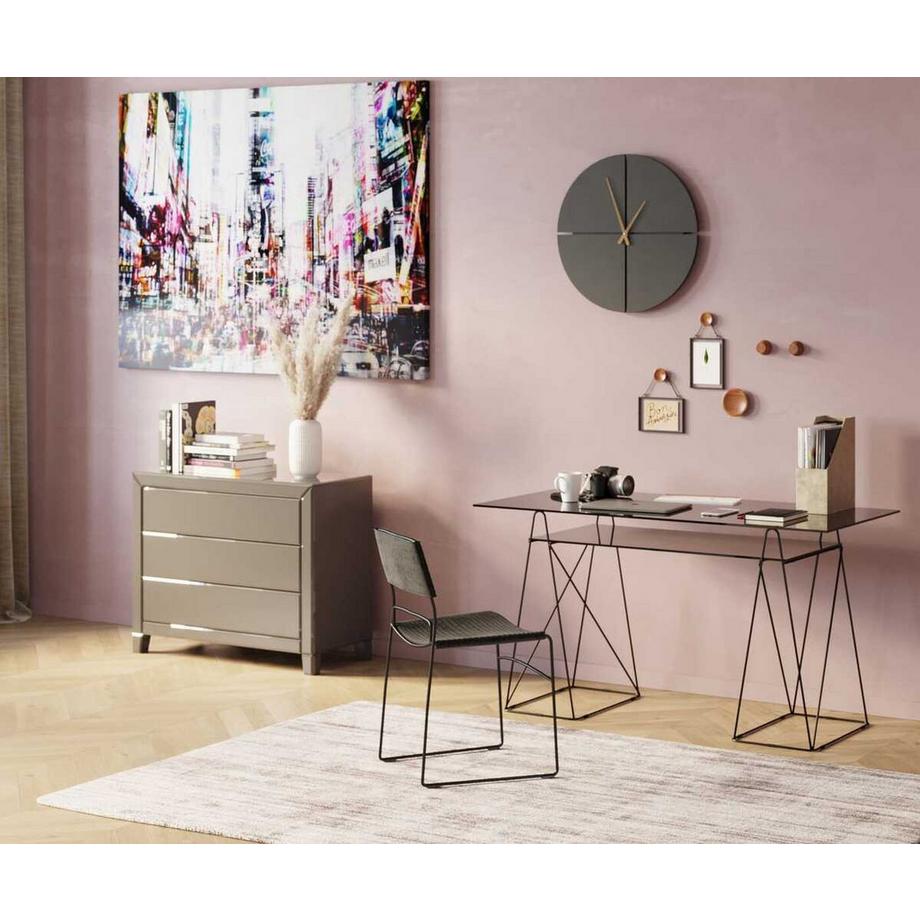 KARE Design Tisch Polar 8mm ESG 135x65  