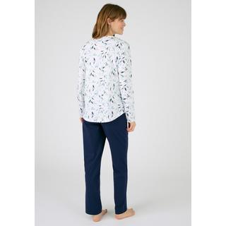 Damart  Lot de 2 pyjamas maille jersey pur coton peigné. 