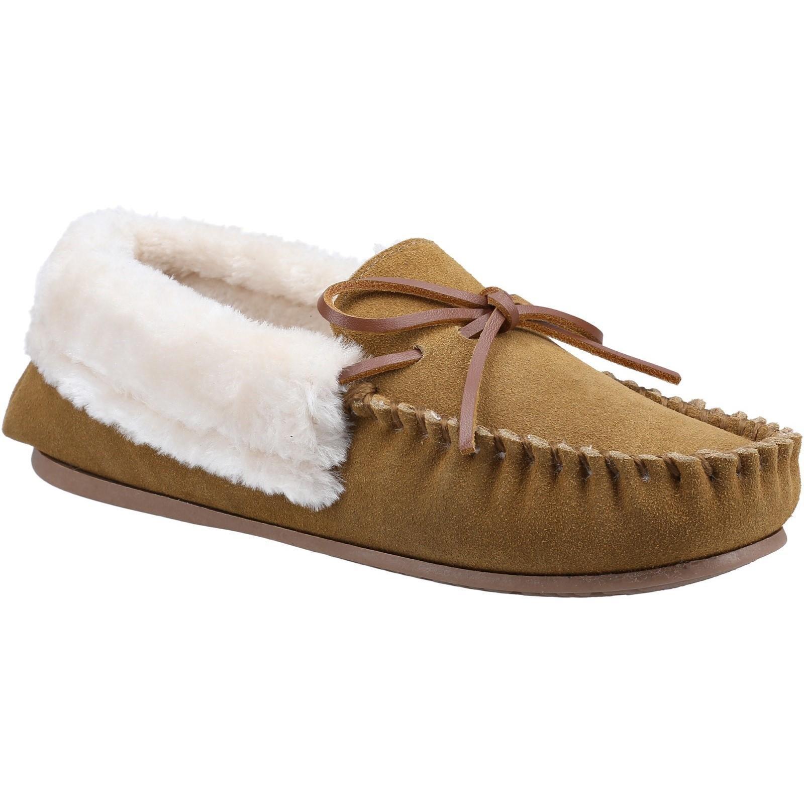Image of Mokassinhausschuhe Sopworth Damen Tan 40.5