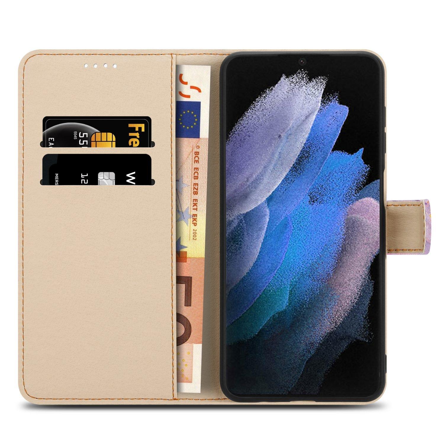 Cadorabo  Housse compatible avec Samsung Galaxy S22 ULTRA - Coque de protection avec fermeture magnétique, fonction de support et compartiment pour carte 