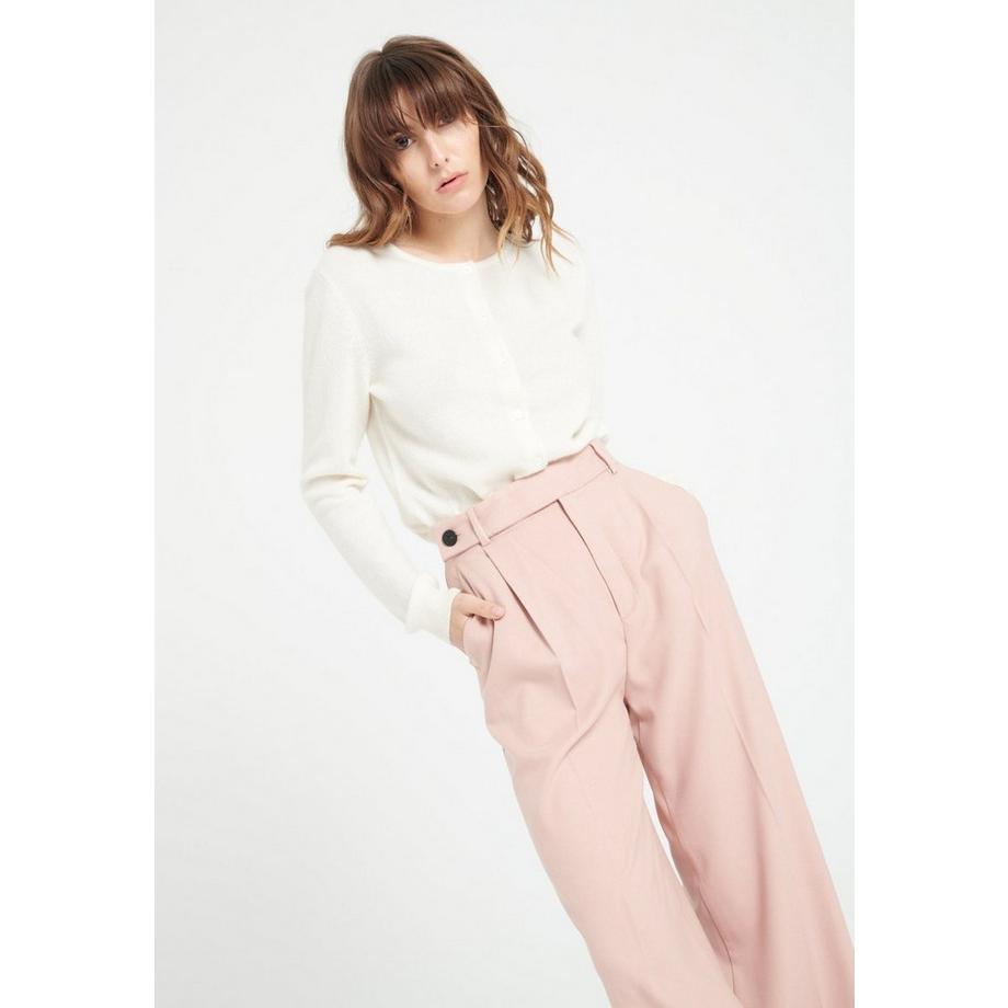 Studio Cashmere8 LILLY 4 Cardigan cintré à col rond  