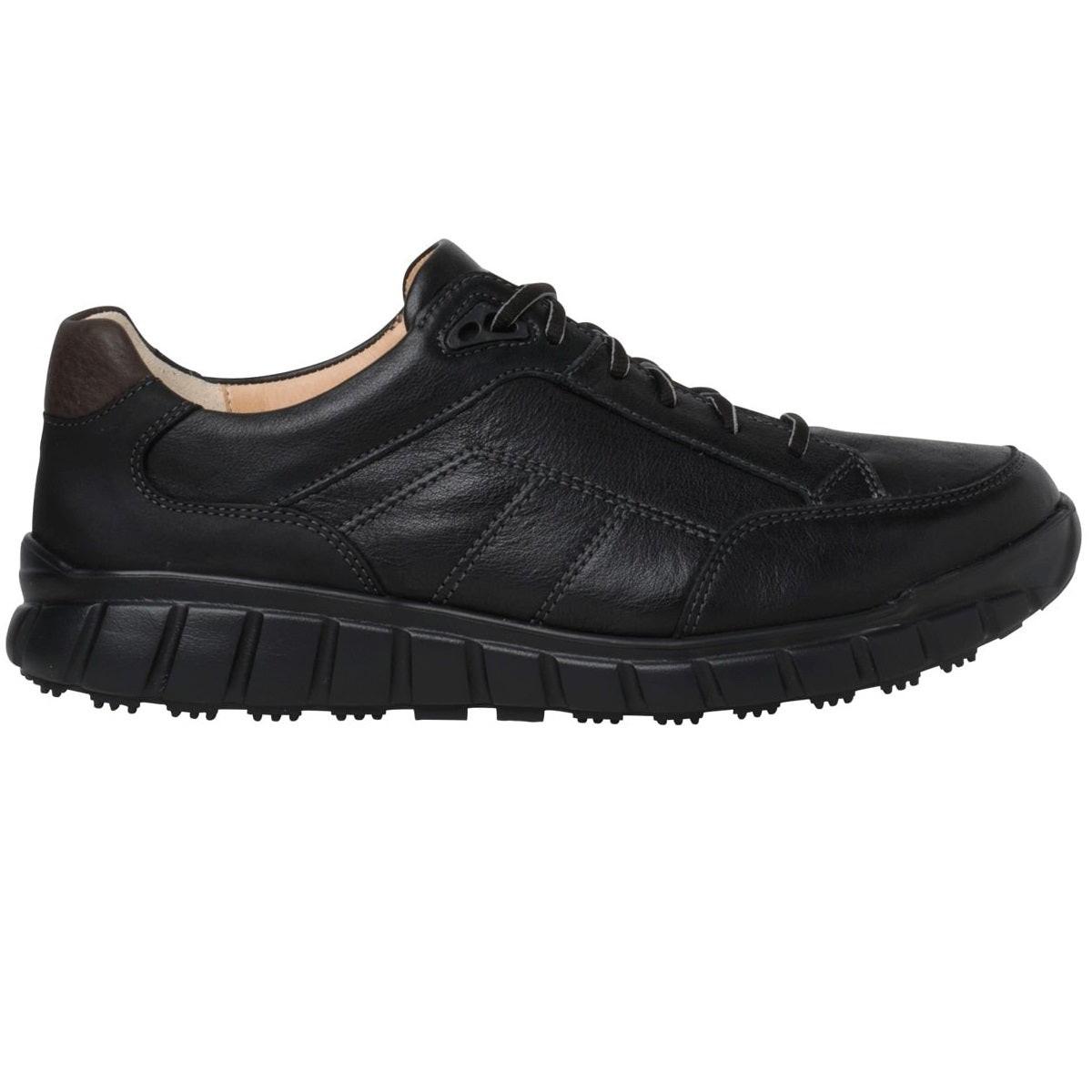 Image of Evo - Leder Sneaker Herren Schwarz 41