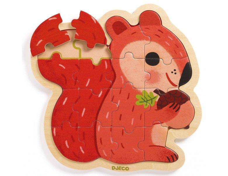 Image of Puzzle Eichhörnchen (16Teile)