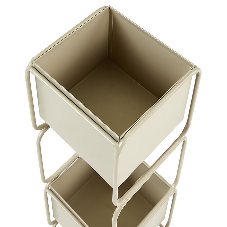 Beliani Supporto per vasi en Ferro Moderno COTINUS  