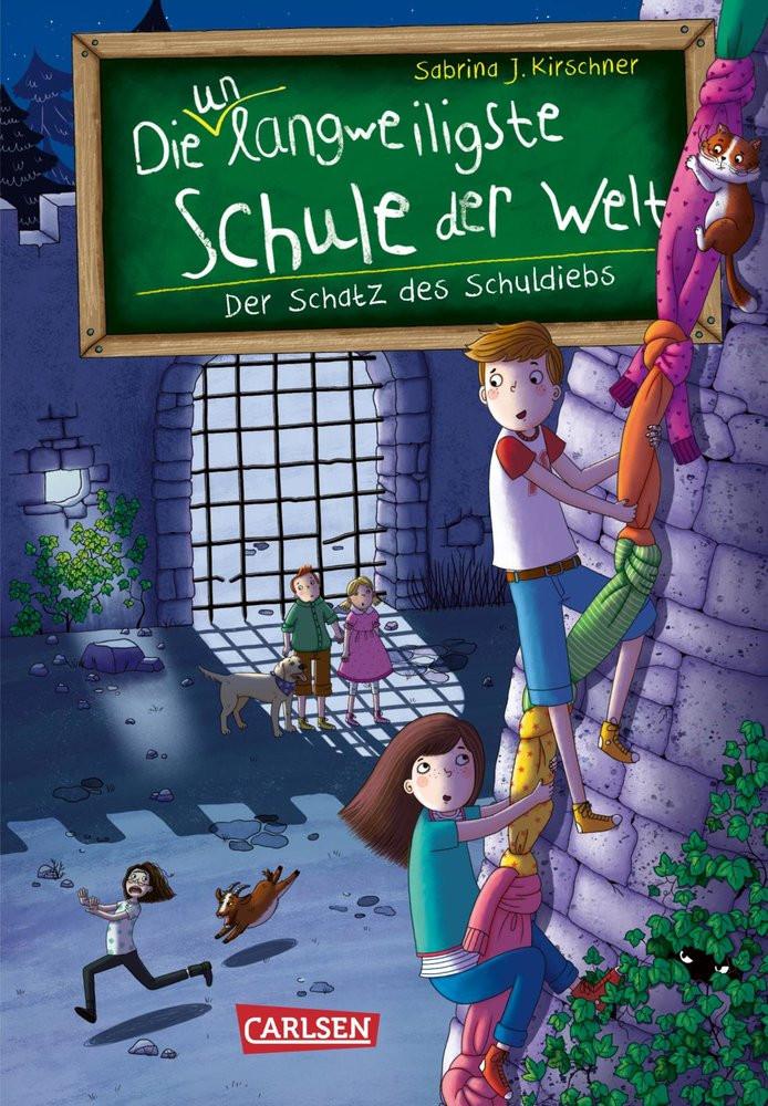 Die unlangweiligste Schule der Welt 10: Der Schatz des Schuldiebs Kirschner, Sabrina J.; Parciak, Monika (Illustrationen) Gebundene Ausgabe 