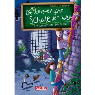 Die unlangweiligste Schule der Welt 10: Der Schatz des Schuldiebs Kirschner, Sabrina J.; Parciak, Monika (Illustrationen) Gebundene Ausgabe 