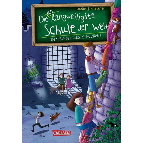 Die unlangweiligste Schule der Welt 10: Der Schatz des Schuldiebs Kirschner, Sabrina J.; Parciak, Monika (Illustrationen) Gebundene Ausgabe 