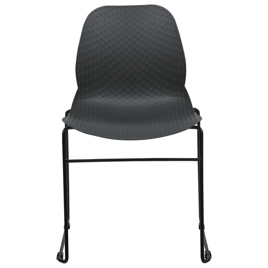 Beliani Lot de 4 chaises de conférence en Polypropylène Moderne PANORA  