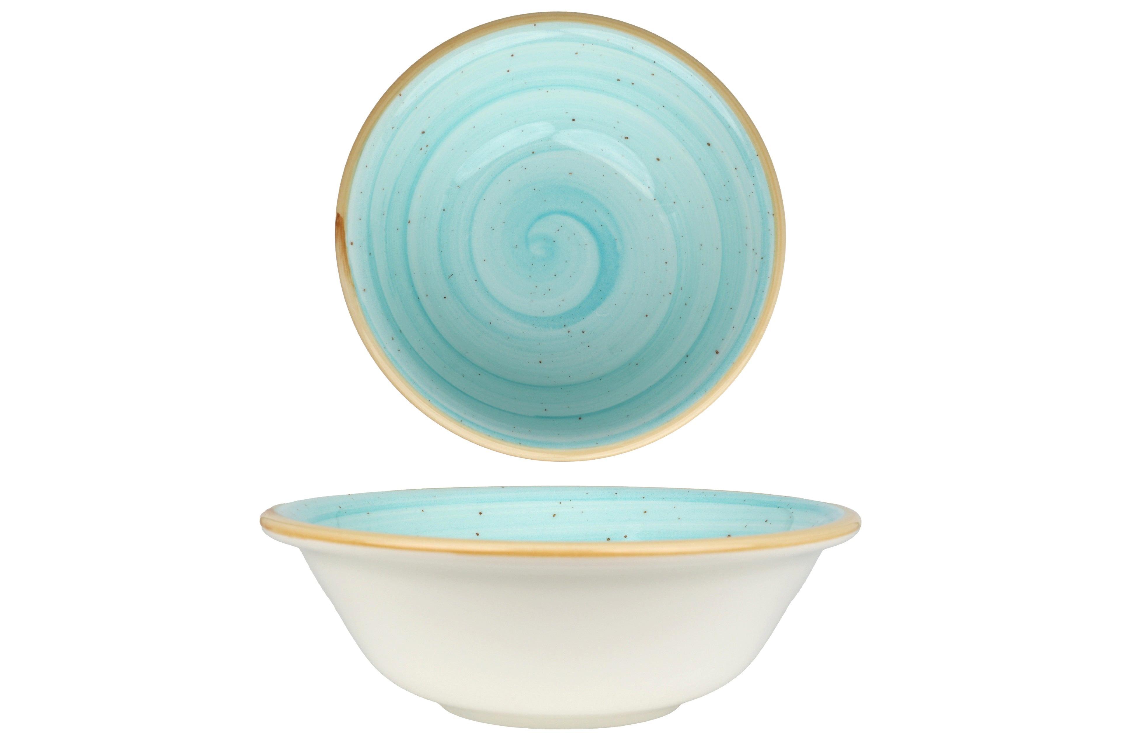 Image of Schüssel - Aqua - Porzellan - 6er Set Schüssel - Aqua - Porzellan - 6er Set