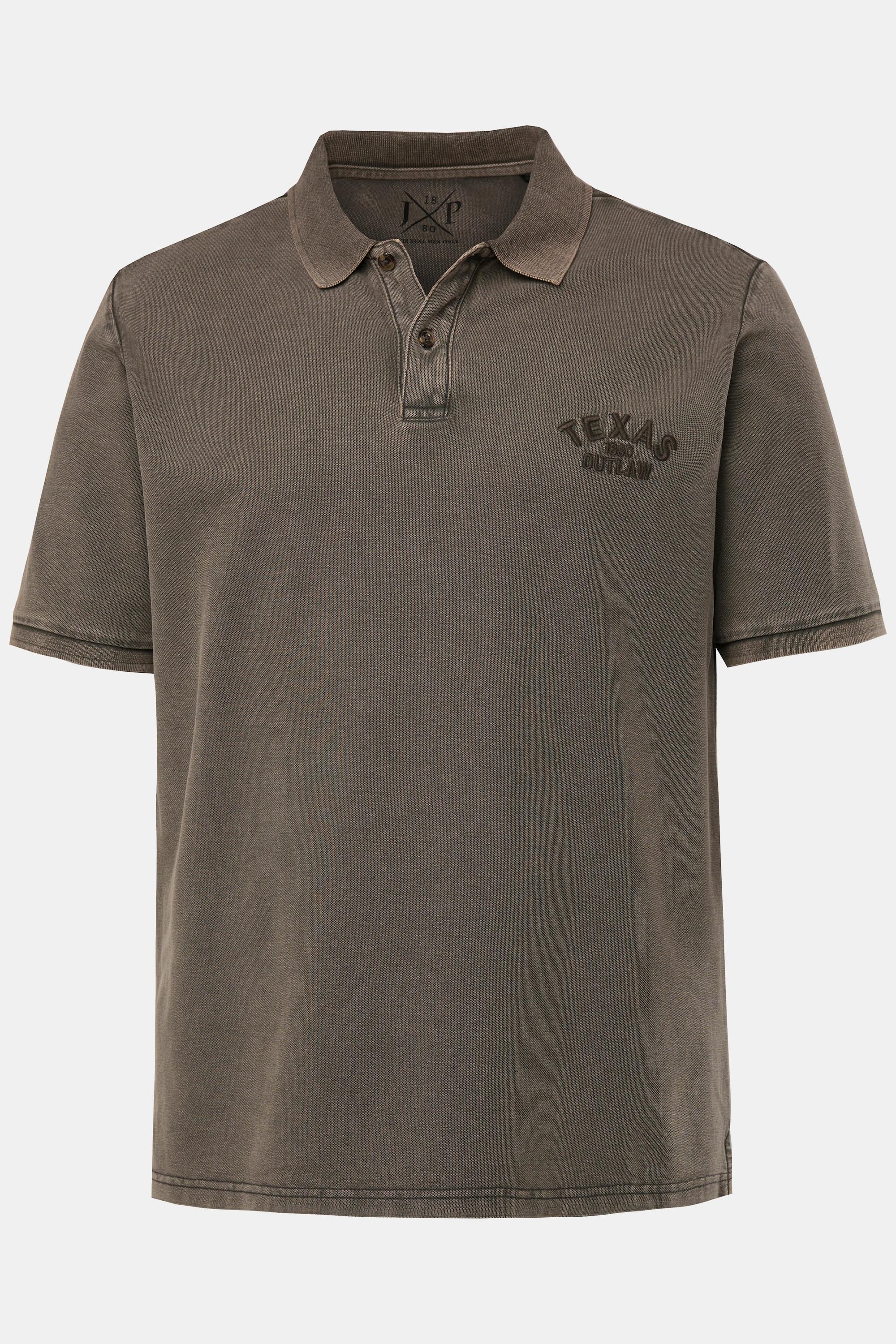 JP1880  Polo en maille piquée, manches courtes et style vintage - jusqu'au 8&nbsp;XL 