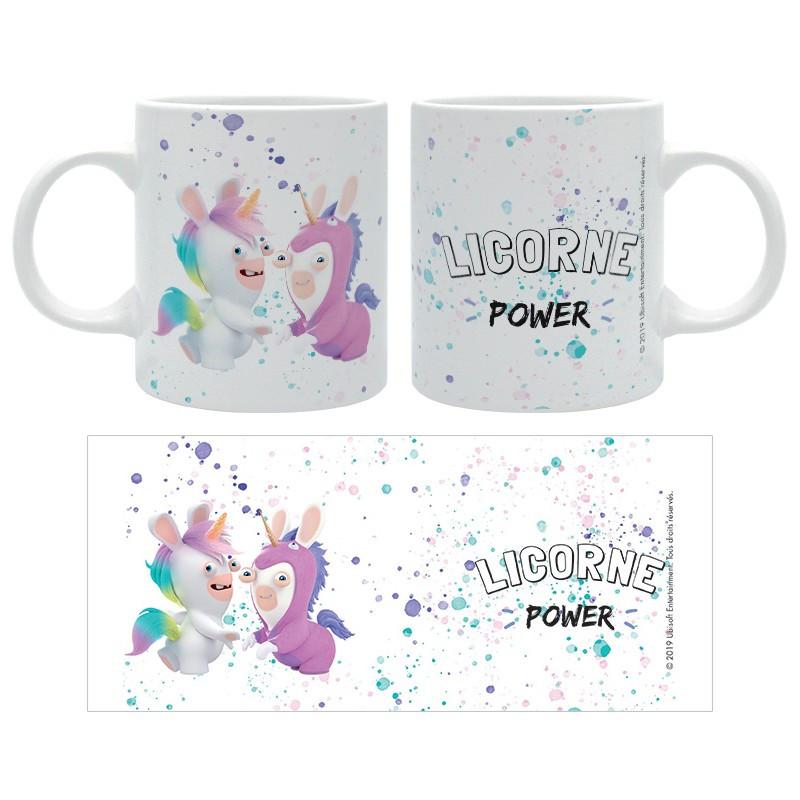 Abystyle  Mug - Subli - Raving Rabbids - Licorne power 