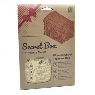 Escape Welt  Boîte à secrets "Trésor" - Boîte de casse-tête en kit 
