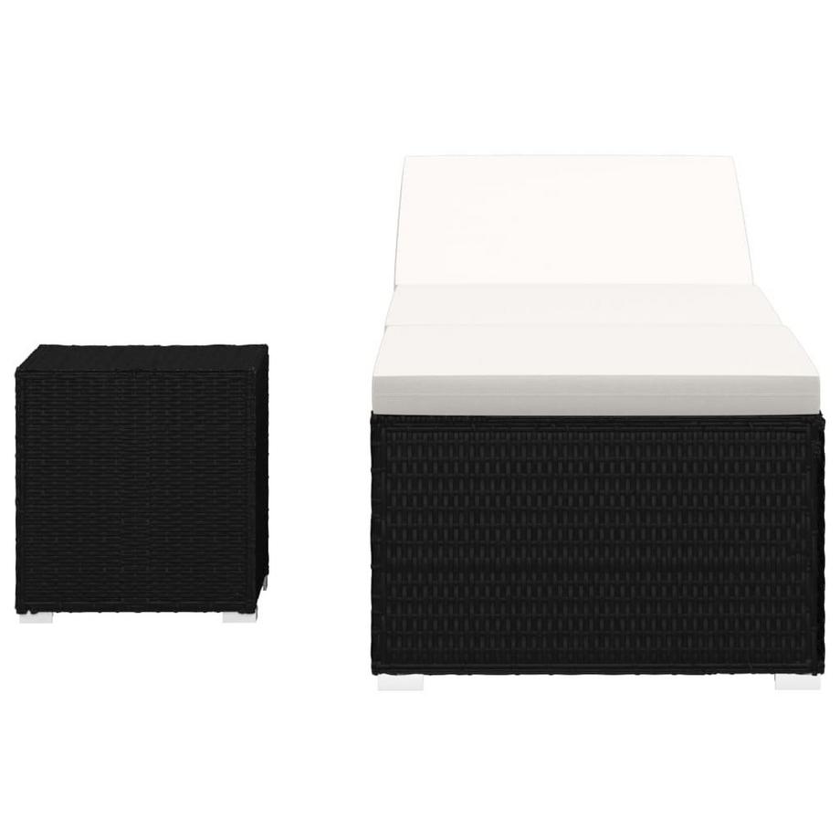 VidaXL Sonnenliege poly-rattan  