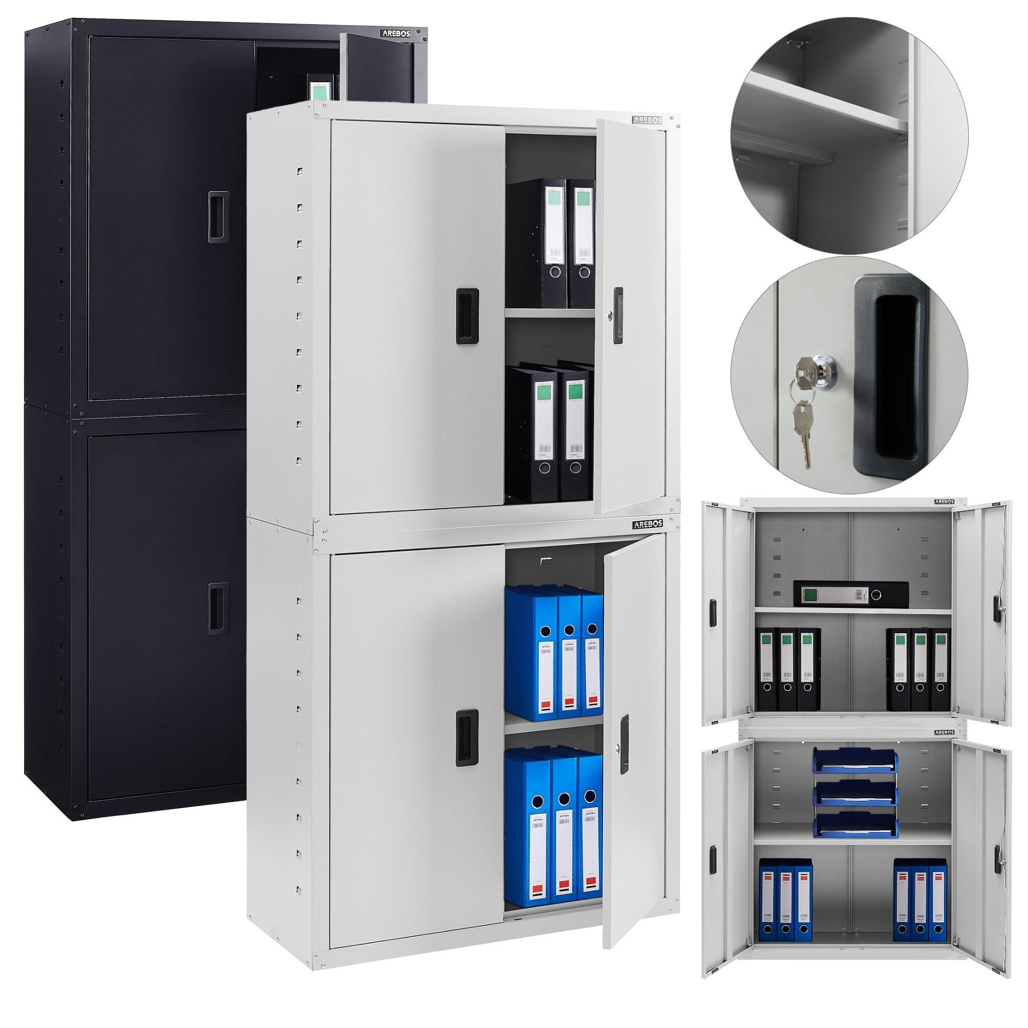 Image of Aktenschrank Büroschrank Materialschrank Stahlschrank Aktenschrank Büroschrank Materialschrank Stahlschrank