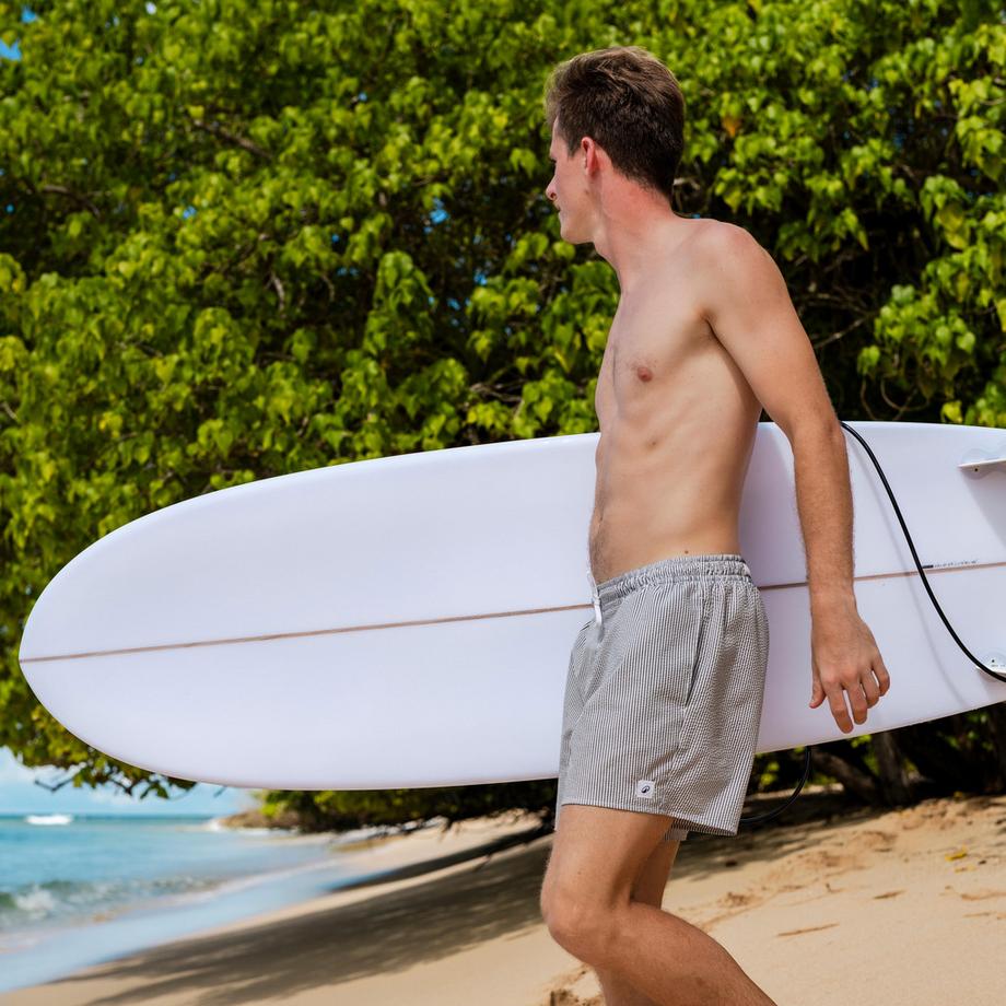 DECATHLON Boardshort Court 15" Structuré Polyester  