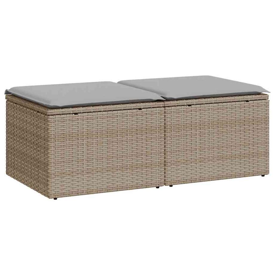 set divano da giardino Polirattan