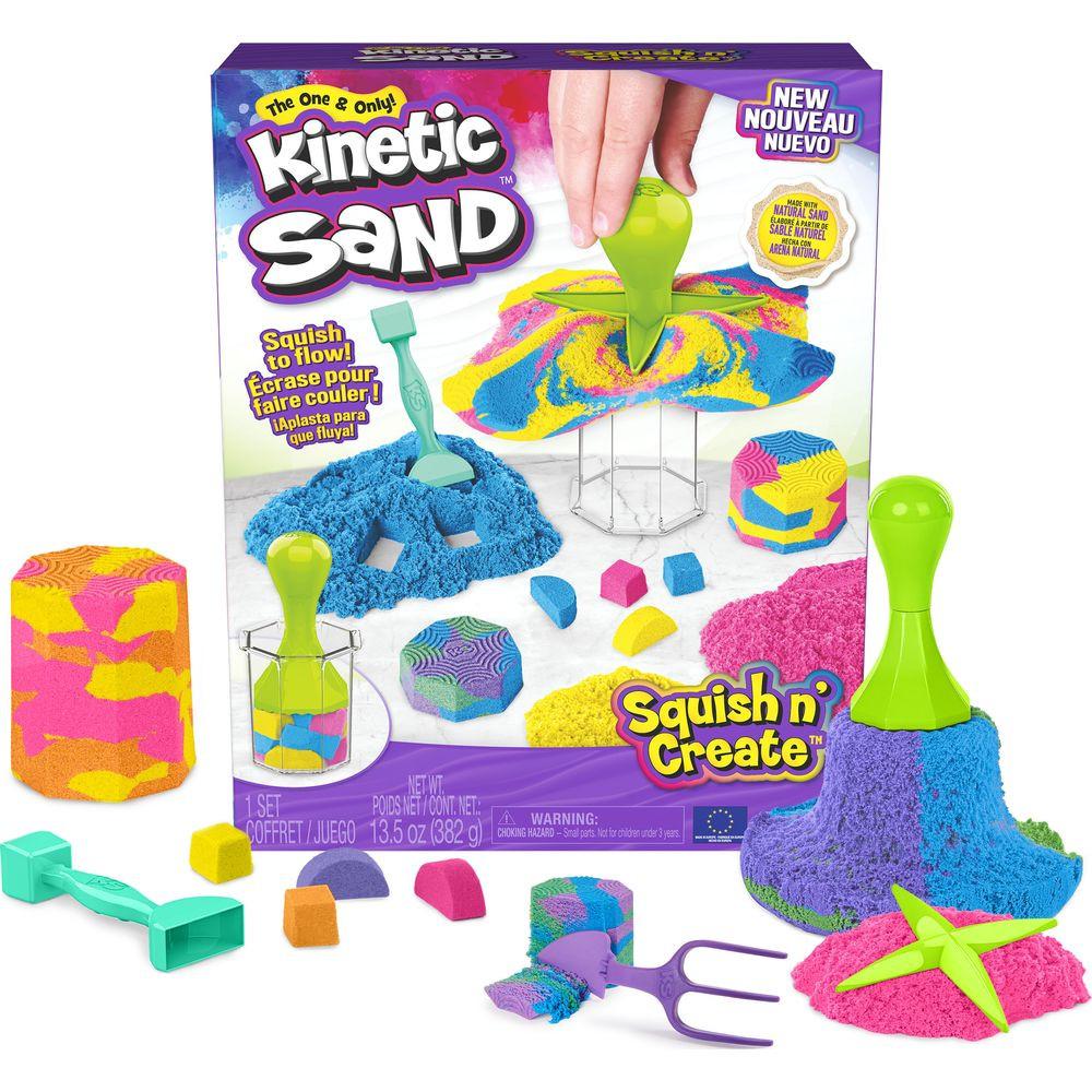 Spin Master  Kinetic Sand Kinetic Sand Squish N Create 