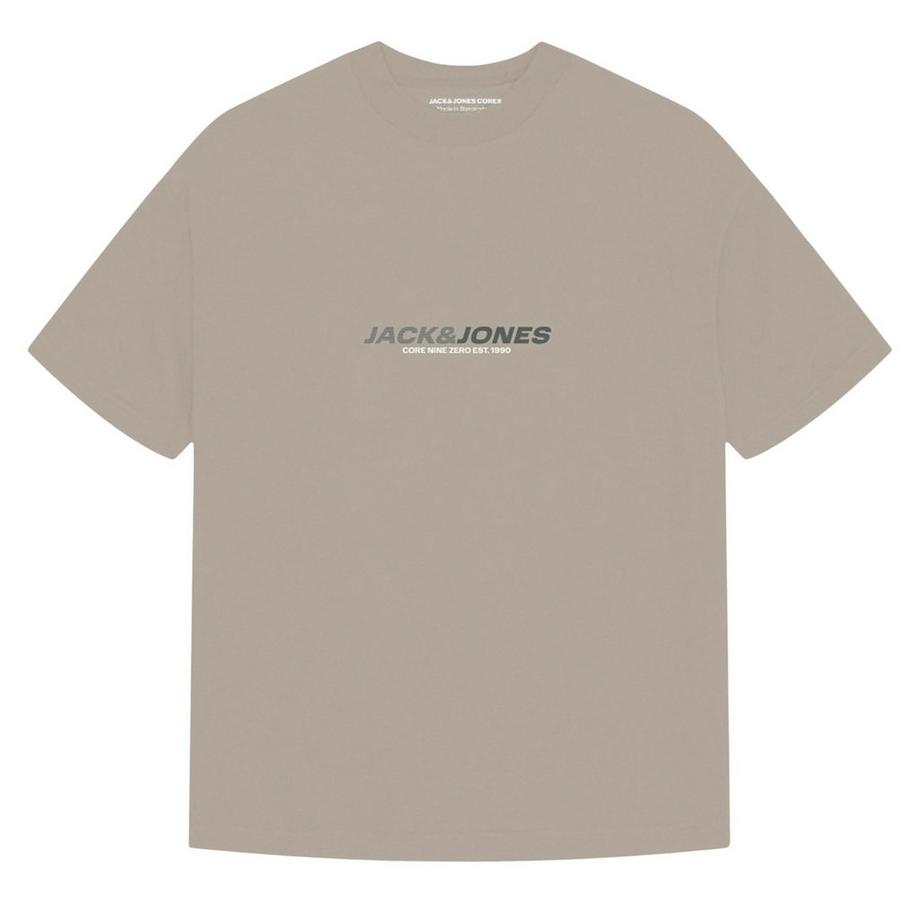 JACK & JONES  T-shirt  Pack de 4 Confortable à porter-JCOTARMAC BRANDING TEE CREW 4PK 