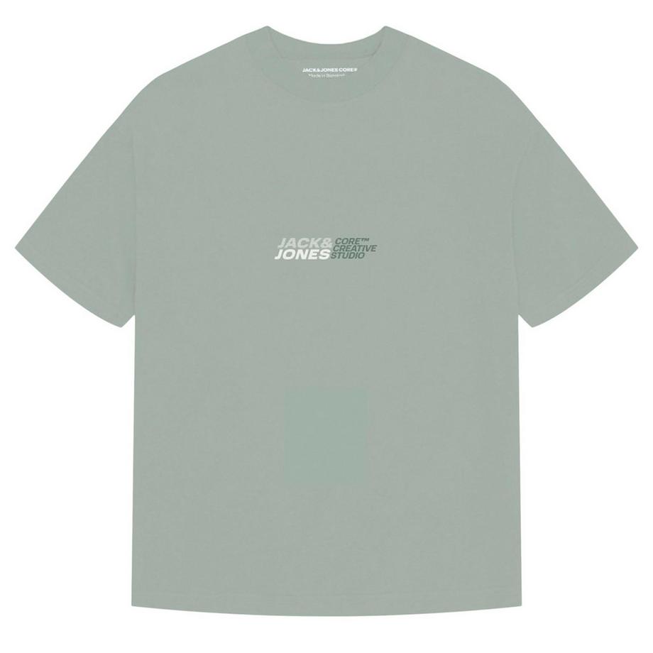 JACK & JONES  T-shirt  Pack de 4 Confortable à porter-JCOTARMAC BRANDING TEE CREW 4PK 