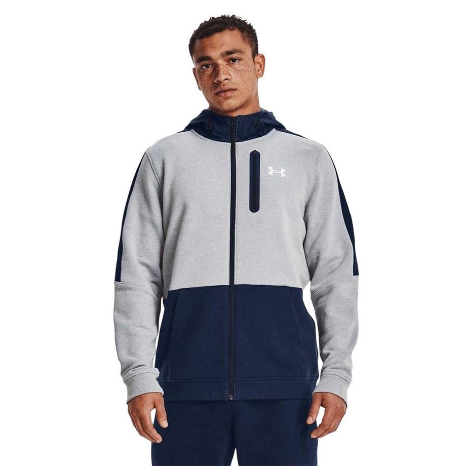 UNDER ARMOUR Threadborne Hoodie Mit Durchgehendem Reißverschluss  
