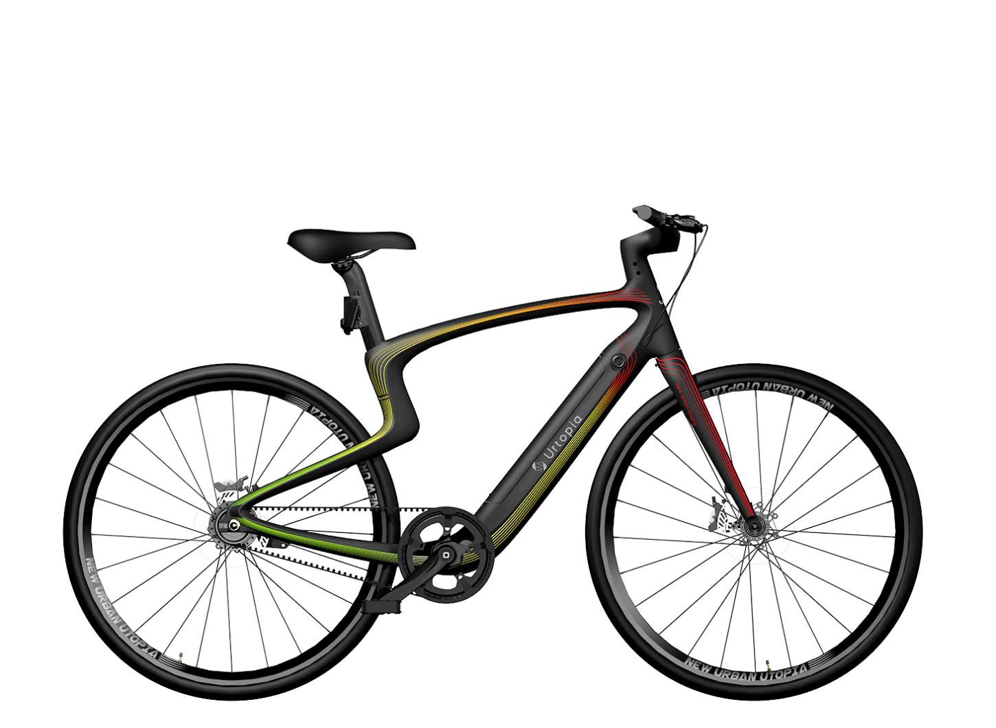 Image of Carbon One Midnightinparis Vollkarbon E-bike Grösse: L Unisex Moosgrün ONE SIZE