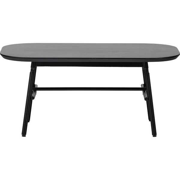 mutoni Table basse Elegance manguier noir 100x60  