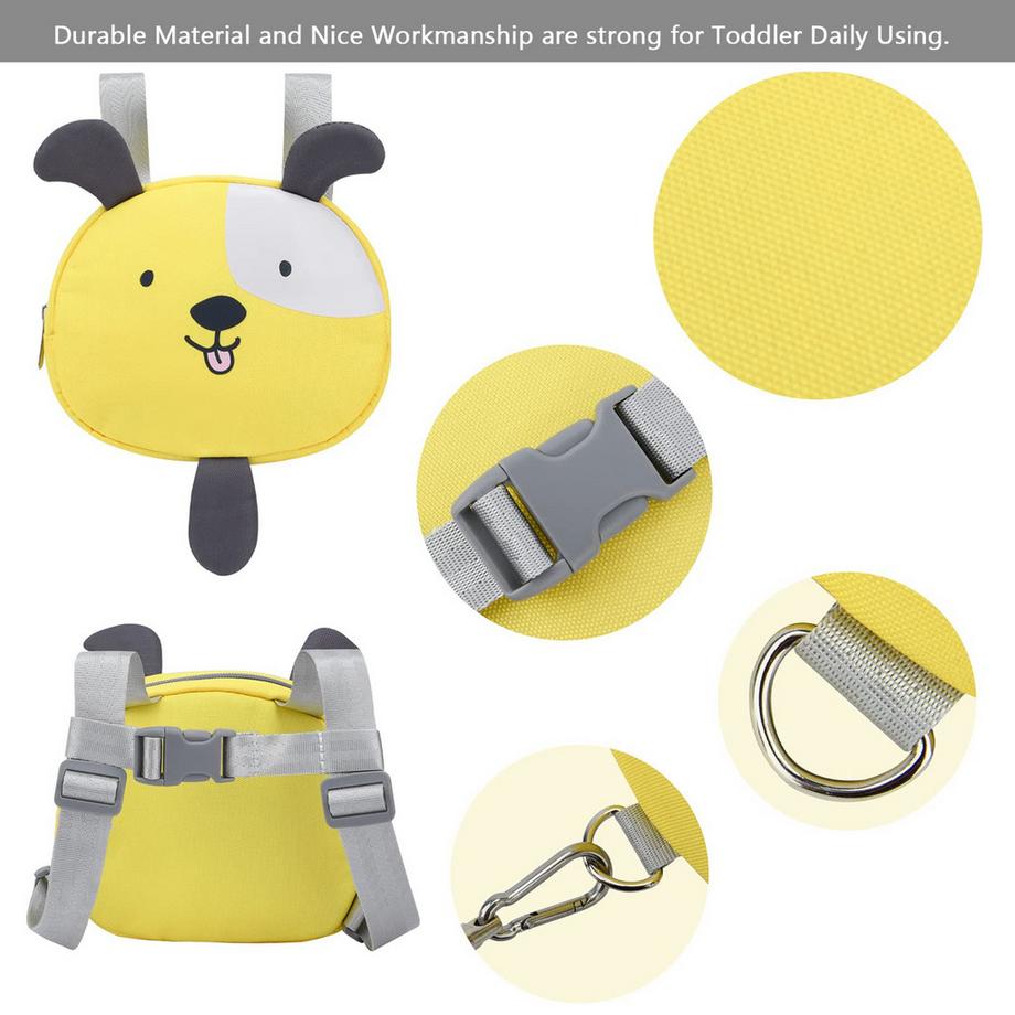 Only-bags.store  Tier-Kleinkind-Rucksack mit Sicherheitsleinen, Mini-Tasche mit Sicherheitsleine für Kinder, tragbarer Rucksack 