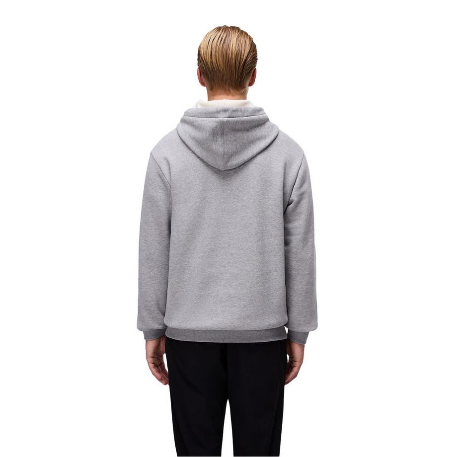 NAPAPIJRI Kapuzenpullover mit besticktem Aufnäher  