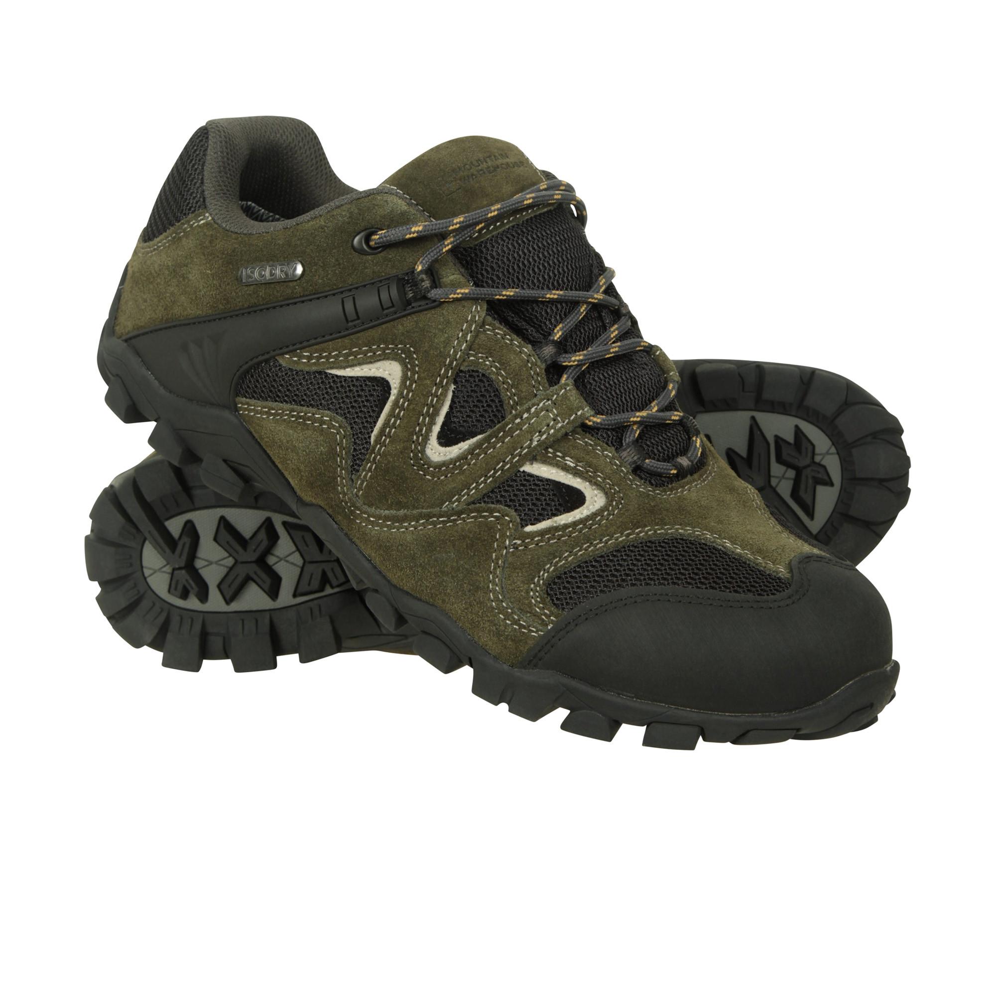 Image of Wanderschuhe Curlews, Wasserfest, Wildleder Unisex Khaki 44