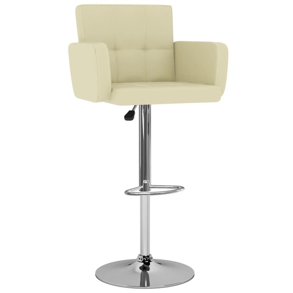 VidaXL Tabouret de bar cuir artificiel  