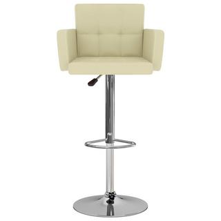 VidaXL Tabouret de bar cuir artificiel  