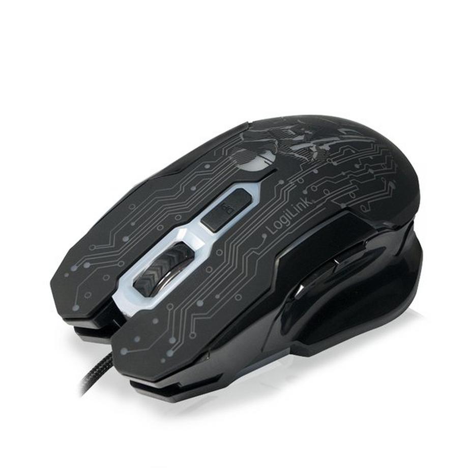 LogiLink  USB Gaming-Maus - schwarz 