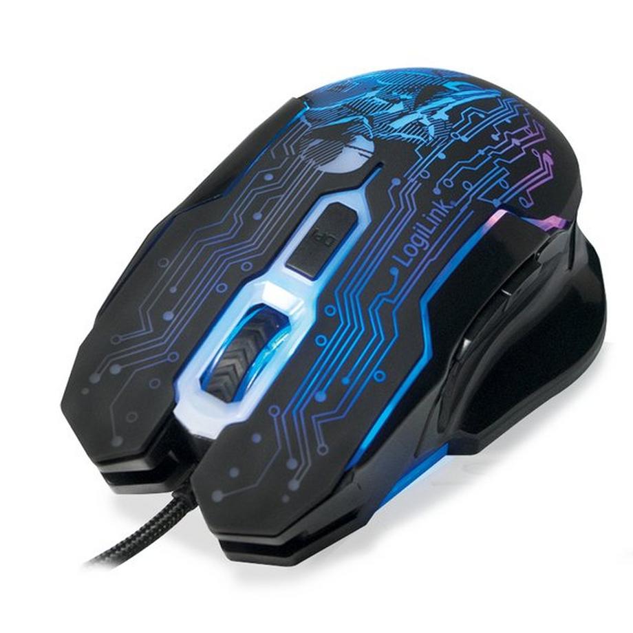 LogiLink  USB Gaming-Maus - schwarz 