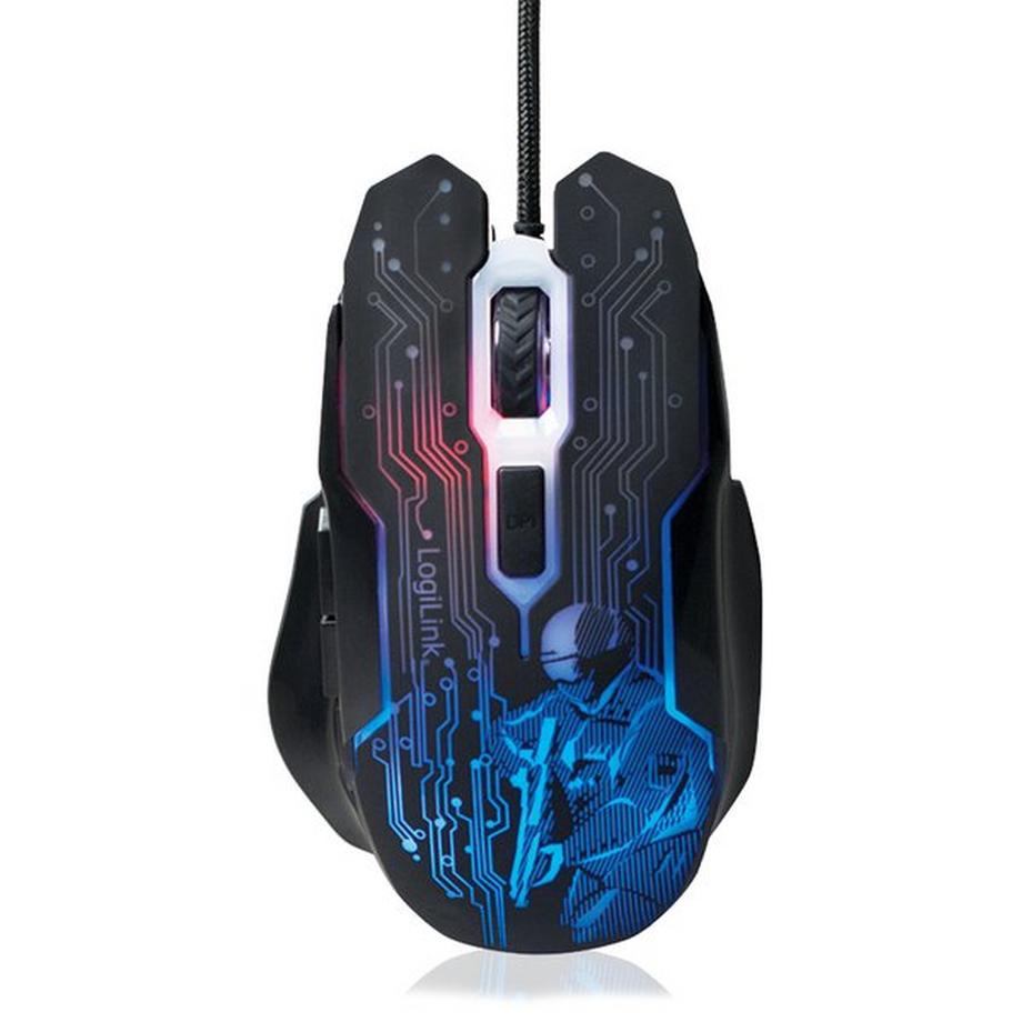 LogiLink  USB Gaming-Maus - schwarz 
