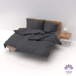 Lotus Bettwaren Lotus Satin Seersucker Uni Bettwäsche  