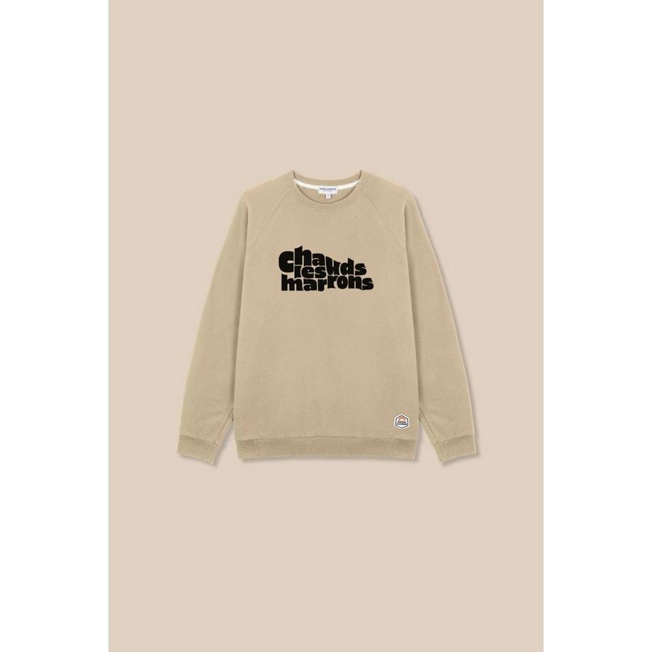 FRENCH DISORDER Chauds Les Marrons Sweatshirt Col Rond  
