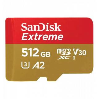 SanDisk  Extreme microSDXC +SD /s (microSDHC, 512 GB, U3, UHS-I) 