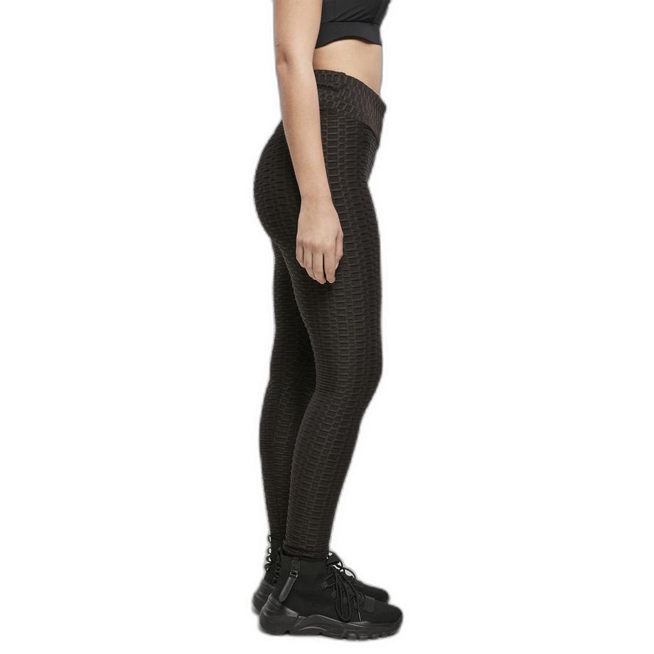 URBAN CLASSICS Hochgeschnittene Honeycomb Leggings  