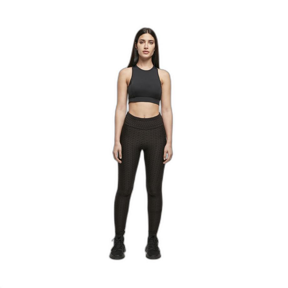 URBAN CLASSICS Hochgeschnittene Honeycomb Leggings  
